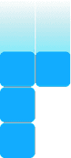 Blue Tetris Block
