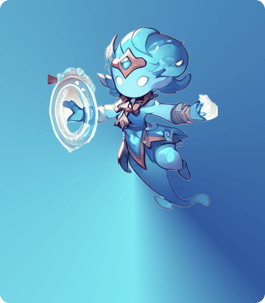 Cyclone Master - character from Fading Storm game